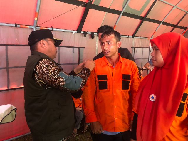 50 Relawan Siaga Bencana Gabungan dan Personil BPBD Payakumbuh ikuti pelatihan TRC Bencana