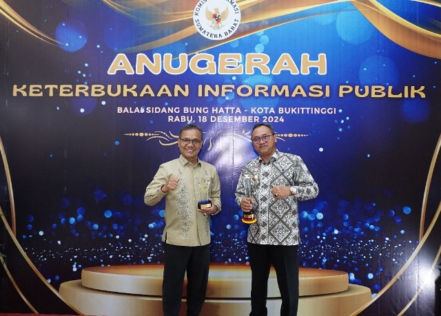 PamTigo Kota Payakumbuh Berhasil Raih Peringkat Pertama Keterbukaan Informasi Sumbar Tahun 2024