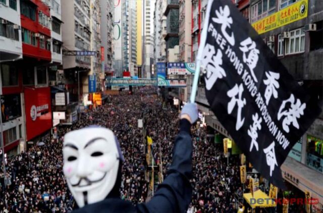 Hongkong di kuasai China