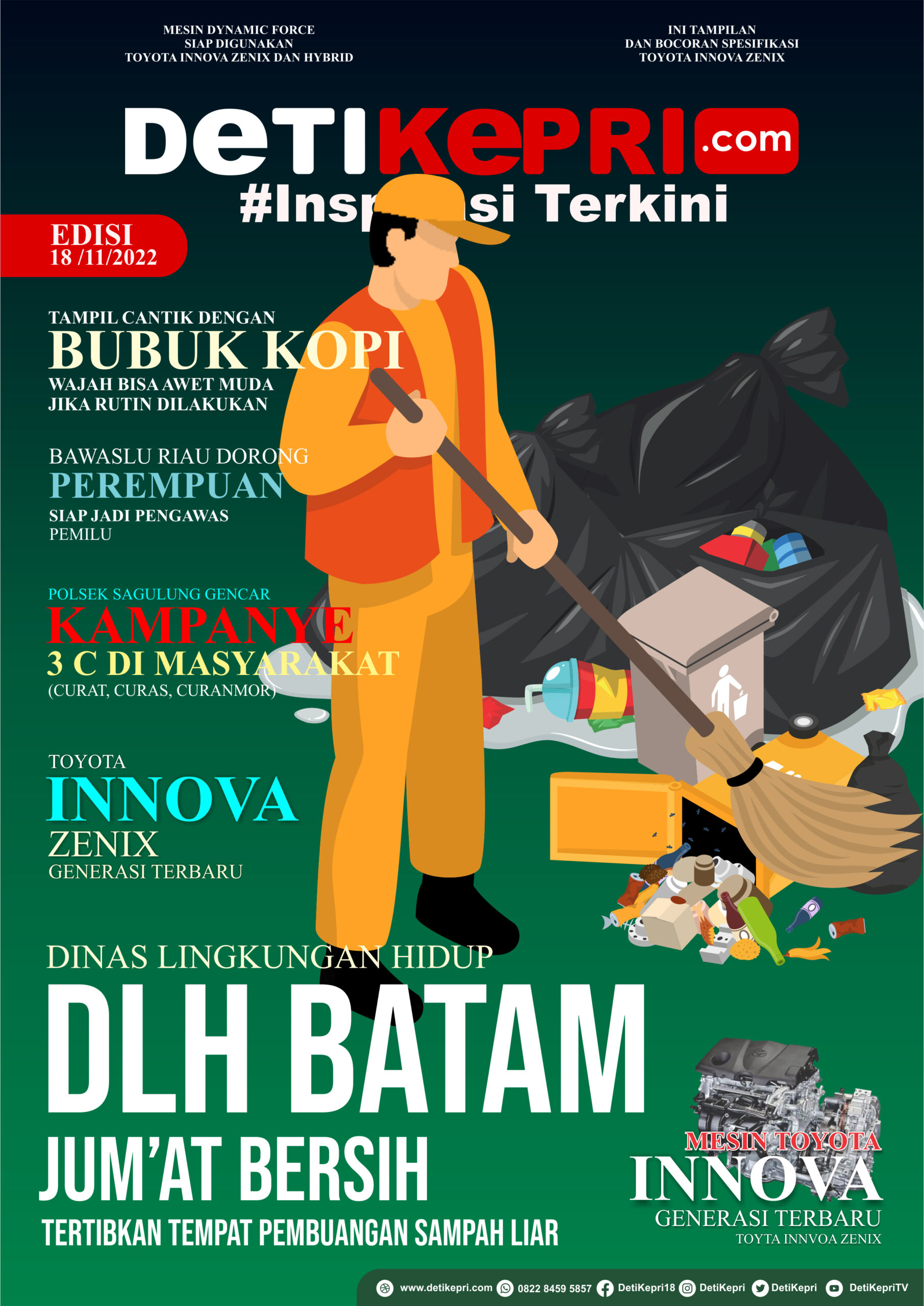 Cover Edisi 18 November 2022 Detikepri.com
