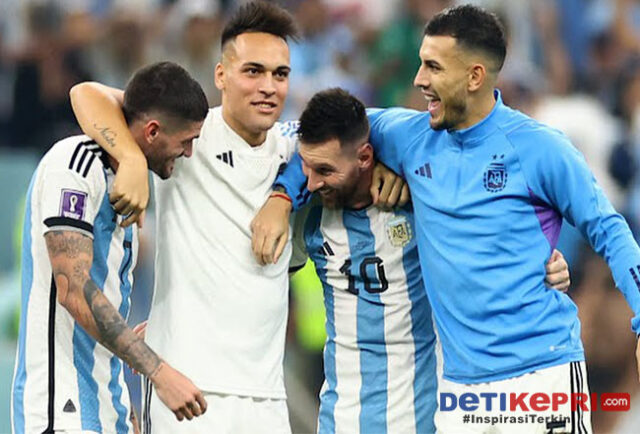 Argentina Menang 3:0 dari Kroasia
