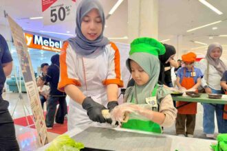 Ibu dan Anak Belajar Bento & Kimbab Sambil Asah Kreativitas di “Junior Chef” Seru