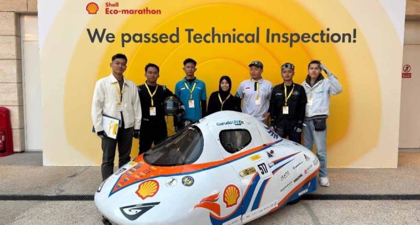 Garuda UNY Team berhasil mendapat peringkat pertama di Shell Eco-Marathon 2026