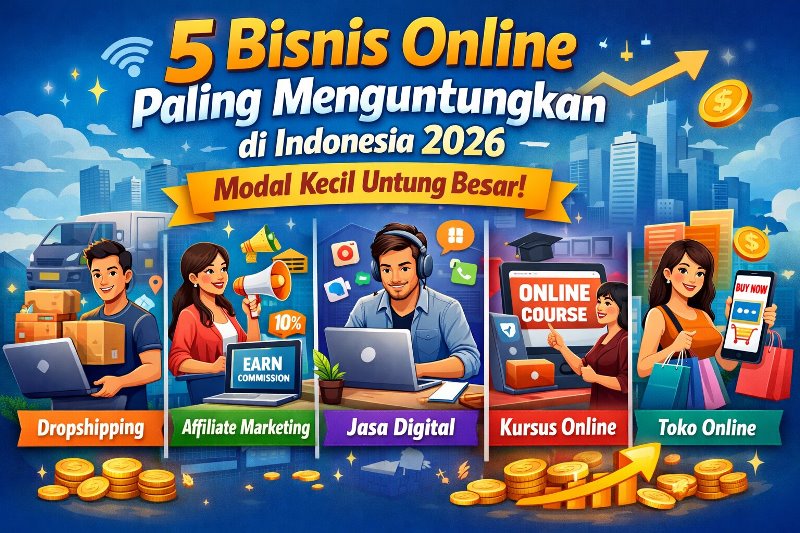 Bisnis Online Paling Menguntungkan di Indonesia Tahun Ini: Peluang Besar di Era Digital