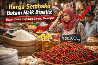 Harga Sembako Batam Hari Ini Naik Drastis, Beras, Cabai, dan Minyak Goreng Melonjak – Warga Desak Operasi Pasar Segera